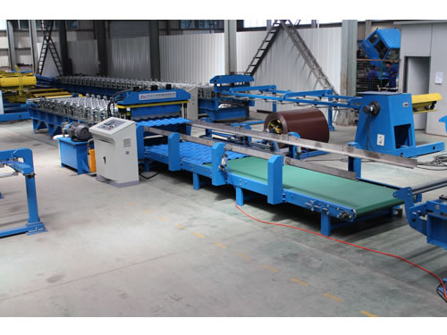 Étape haut débit Tile froide pain formant la machine