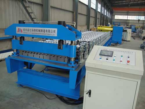 Ondulé toiture pain formant la machine